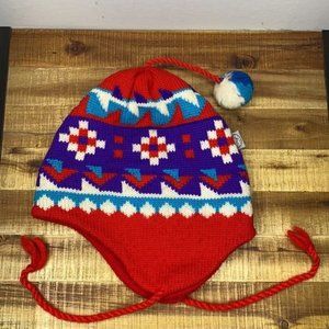 Vintage Igloo Wool Knit Socking Cap